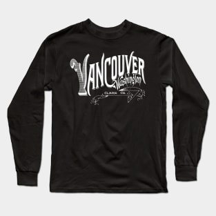 Vintage Vancouver, WA Long Sleeve T-Shirt